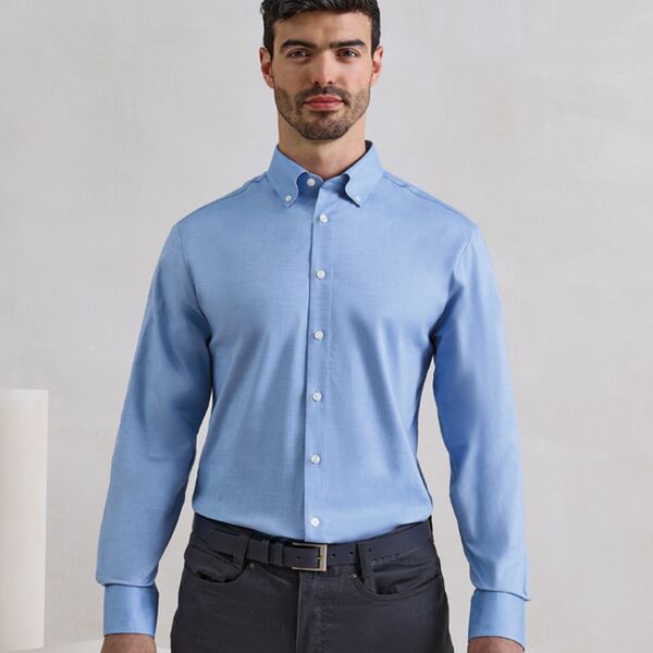 Premier Supreme Long Sleeve Oxford Shirt Thumbnail